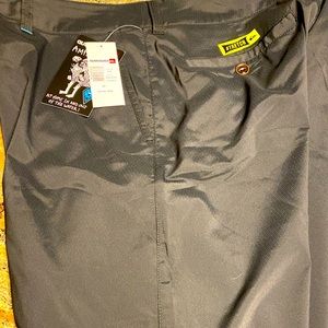 Quiksilver Black hybrid shorts Size 34 NWT